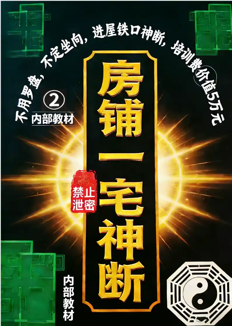 专业阳宅一宅神断-房铺一宅神断 ~pdf下载